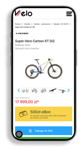 Strona Velo na iPhone