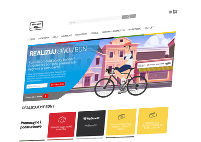 Screenshot odsłony z realizowanymi bonami