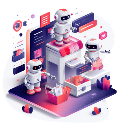 Ilustracja - platfory e-commerce