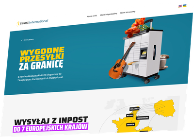 Screenshot panelu CMS InPost - widok szczegółowy