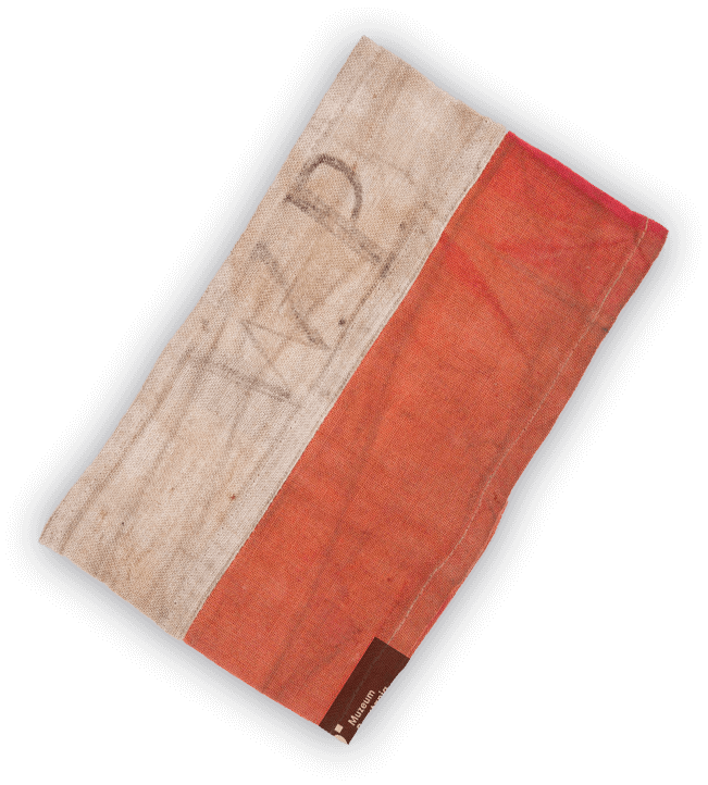 Muzeum Powstania Warszawskiego — dekoracja flaga Polski