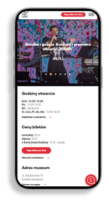 Strona MPW na iPhone