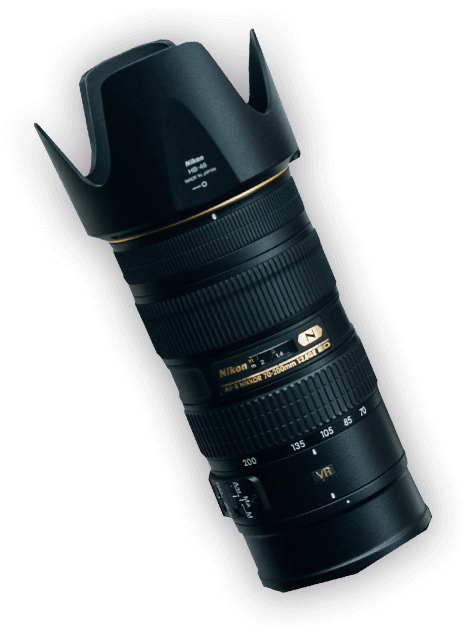 RASP — dekoracja obiektyw aparatu