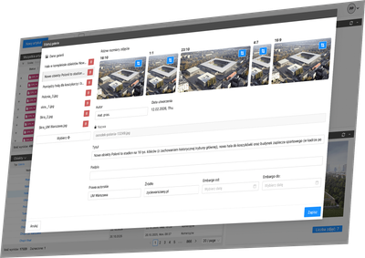 Screenshot CMS strony Rzeczpospolita