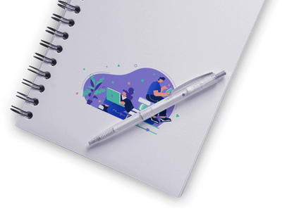 SKUL — dekoracja notes