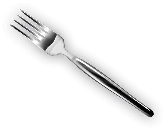 Smaker — dekoracja widelec