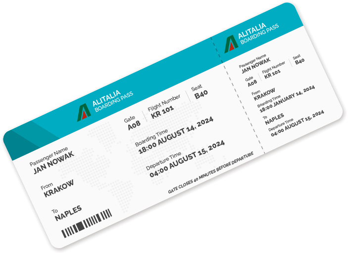 Soprano Villas — dekoracja bilet 2